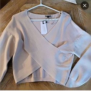 Dynamite cross over sweater